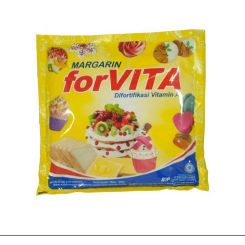 forvita Margarine Mentega 200gr