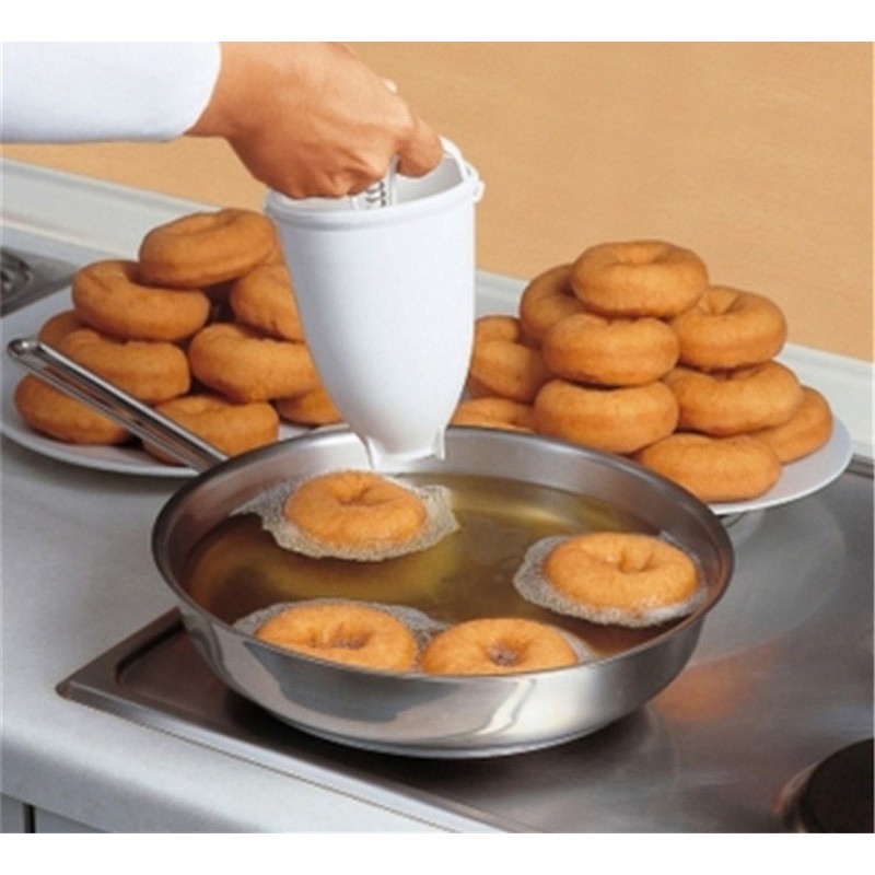 Cetakan DONAT di Tekan Alat Pembuat Donat Drop Donut Maker Tool JJYE02 Adonan Donat Cetak Cepat