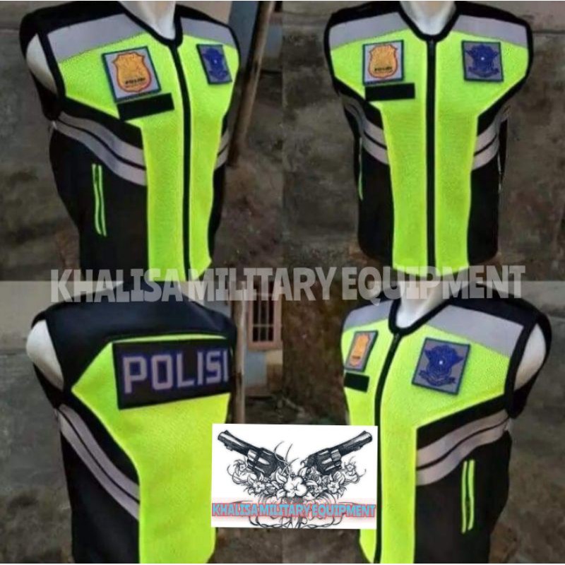 Rompi Polisi Lalulintas,Rompi Tebal,Rompi Polisi Original