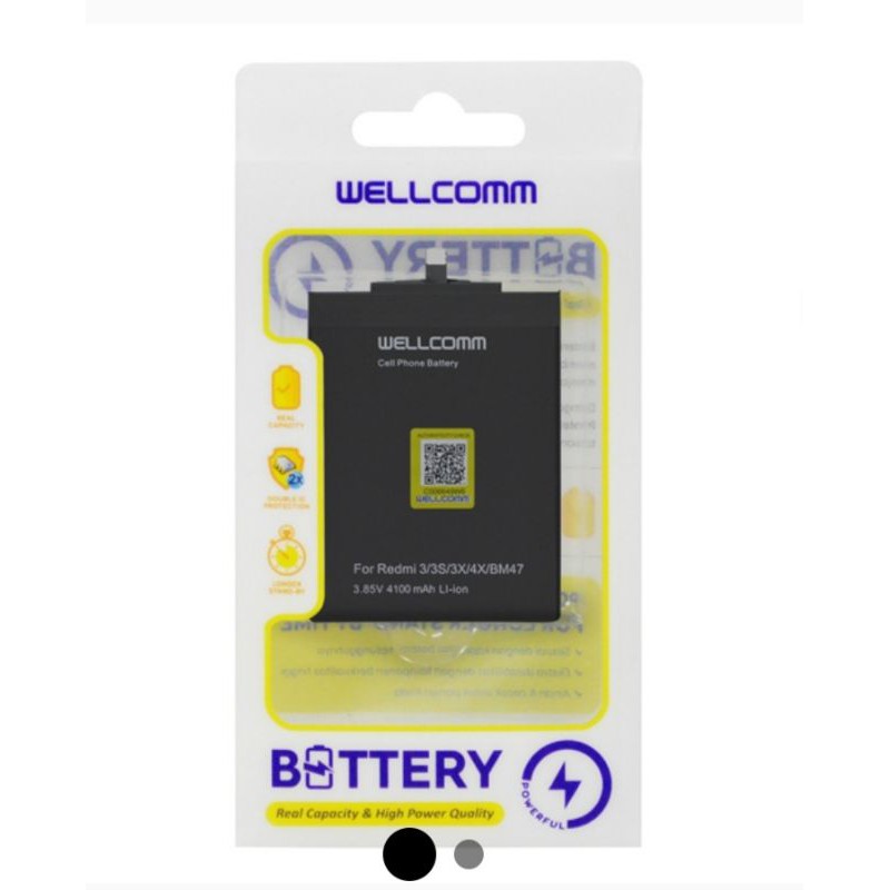BM47 Wellcomm batre redmi 4x redmi 3/3s/3x