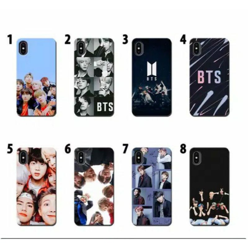 Softcase Case BTS bisa request gambar ALL TYPE XIAOMI redmi 4A 5A 6A 7A 8A 7 8 Note4 Note5 Note8 ETC
