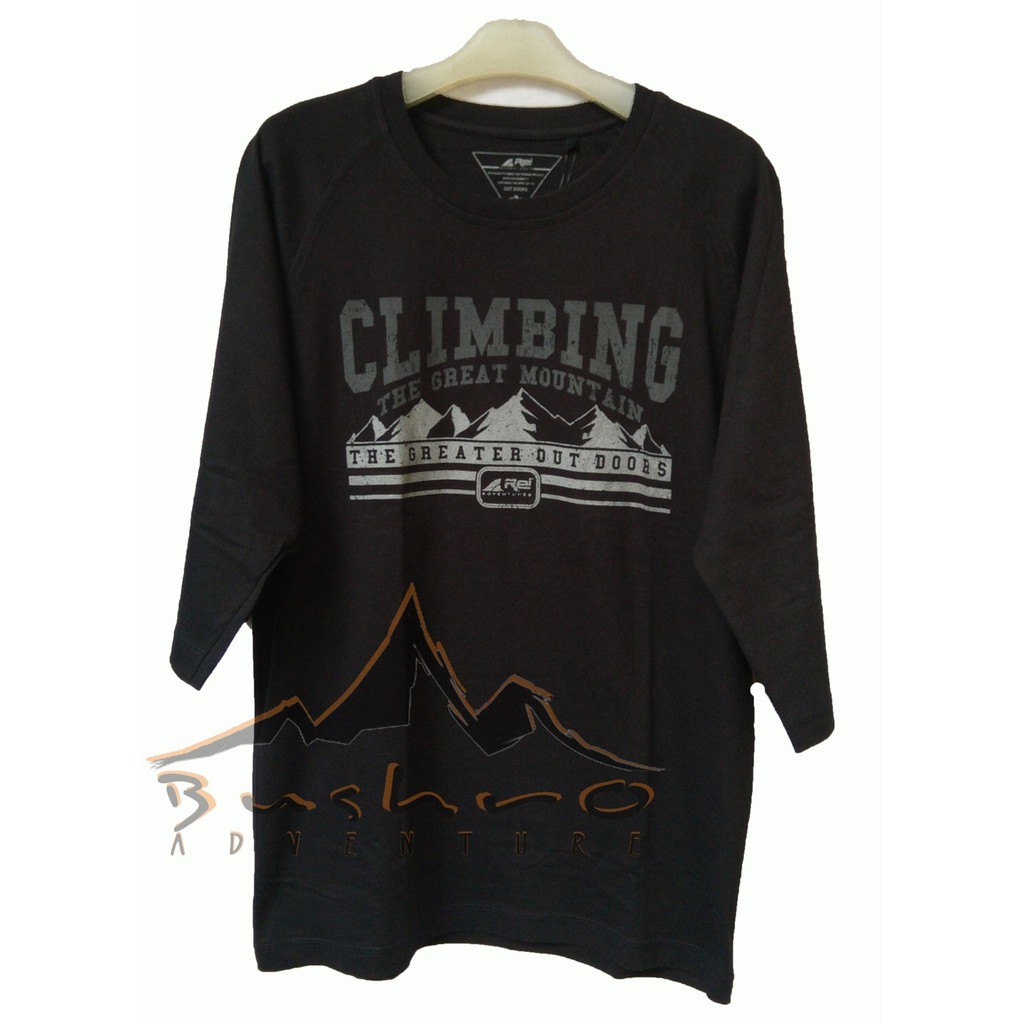 kaos gunung  - Kaos Rei Outdoor Greater Out 7/8