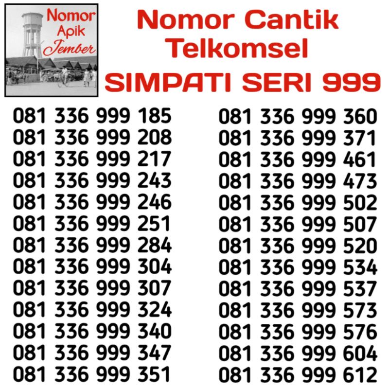 NOMOR CANTIK TELKOMSEL 4G, NOMER CANTIK TELKOMSEL