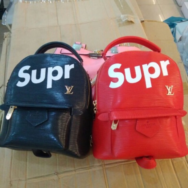 supreme backpack x louis vuitton