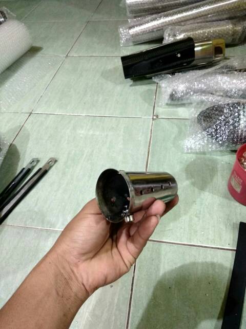 Peredam suara DBkiller stenlis knalpot recing meredam smpai 50% suaranya.-4