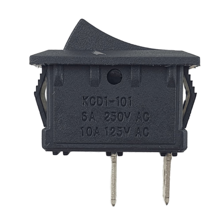 Saklar 2 pin On Off Tombol Rocker KCD1 101 Power Switch 2pin KCD-101