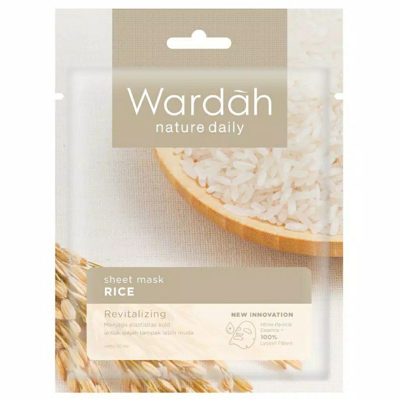 Wardah Nature Daily Sheet Mask 20ml