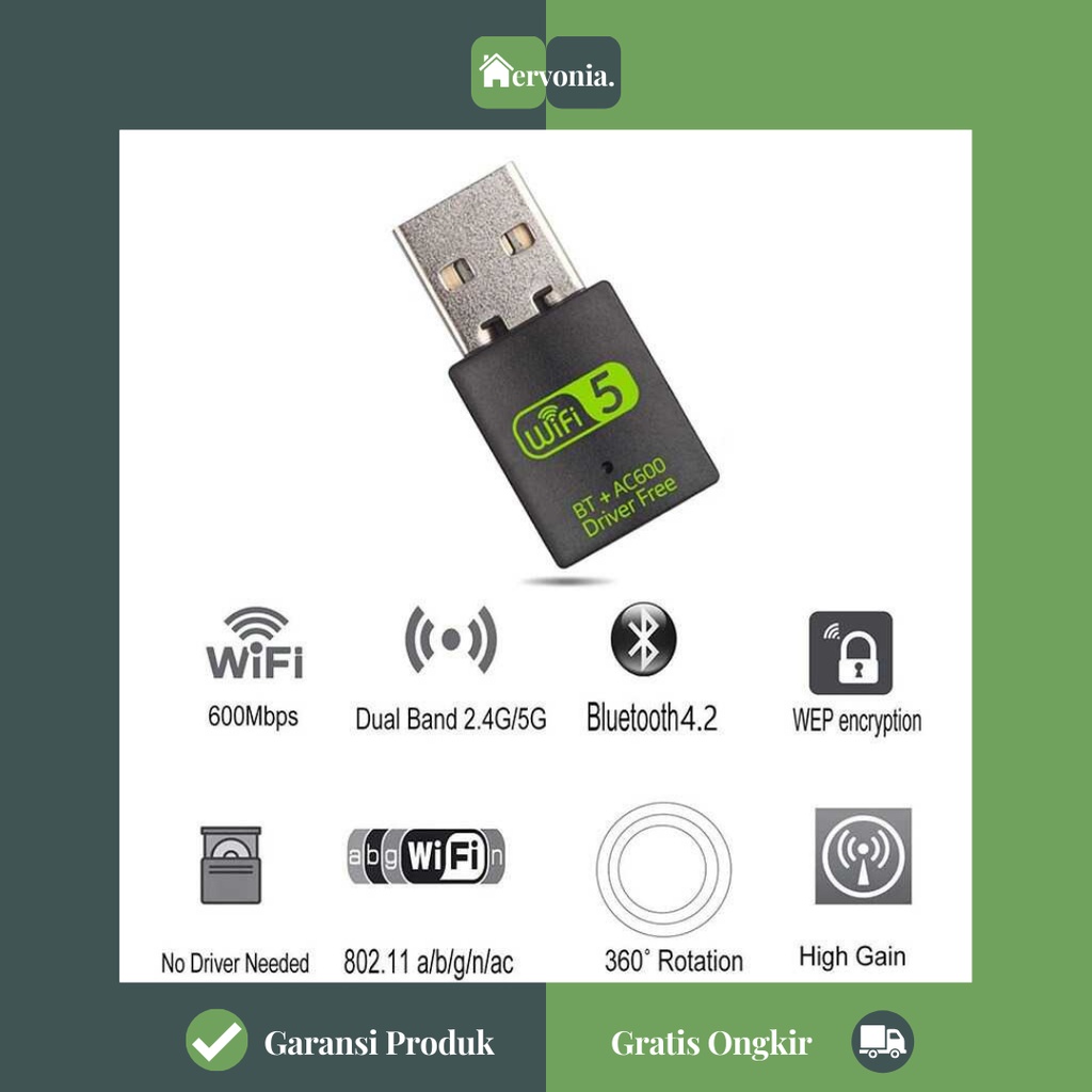 Jual Dongle Wifi Receiver USB Comfast Transmitter STB PC Adapter ...