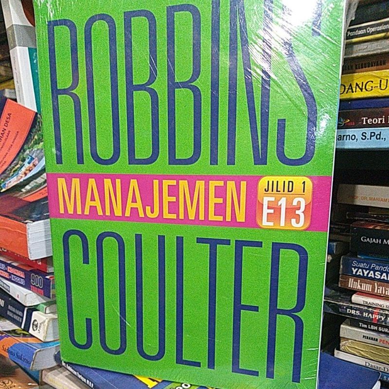manajemen robbins coulter buku bekas ori