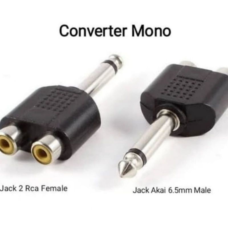 Jual Agen Sambungan Jack Akai Mono To Rca Stereo Rca To Akai Shopee Indonesia