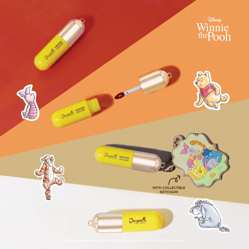 Jacquelle Tinted Lipcloud - Disney Winnie The Pooh edition