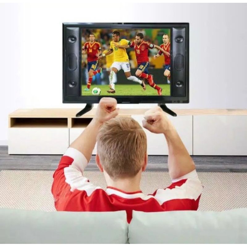 TV DIGITAL LED 25 INCH LAYAR HD SUPPORT HDMI USB VGA AV GARANSI 5 TAHUN FREE PAKING BUBBLE JAMIN AMAN