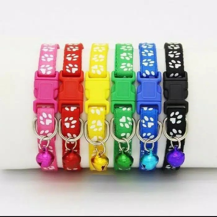 Kalung Kucing Anjing Kelinci Adjustable Lonceng Cat Collar Dog Collar