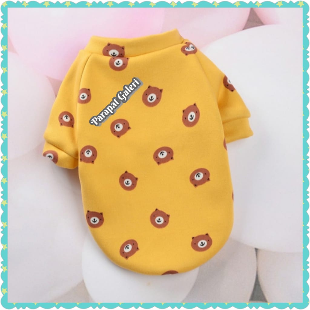 Baju Kucing - Kostum Anjing Musim dingin kwalitas Premium New Varian Sweater Pet Clothes