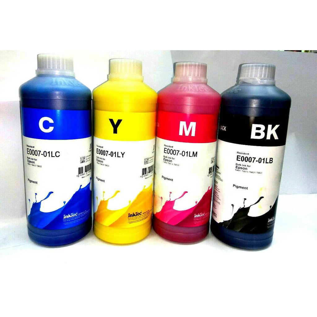 Tinta Pigment Epson Asli  Inktec 100% 1 liter