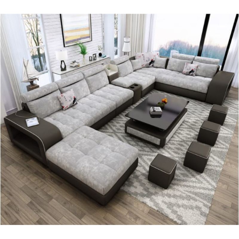 (lu17) shofa ruang tamu minimalis modern