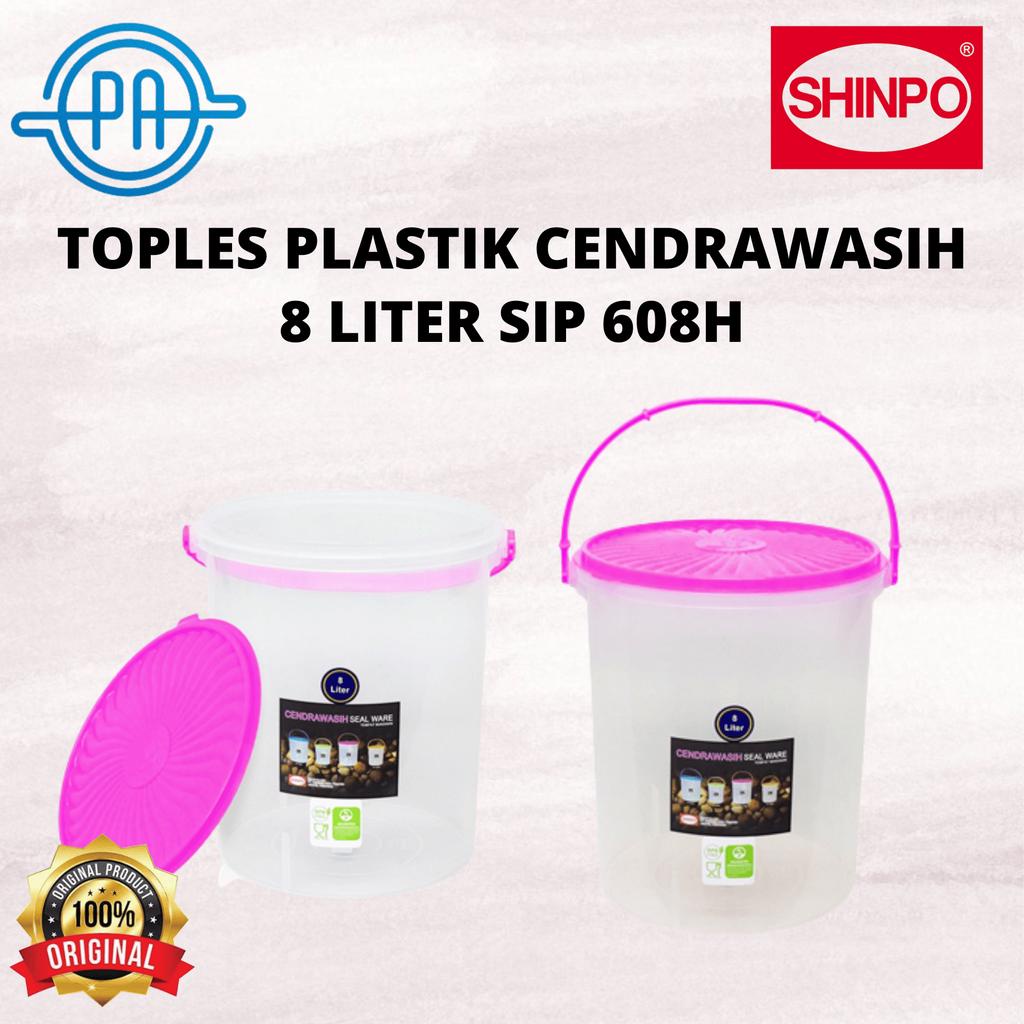 TOPLES PLASTIK TUTUP GAGANG SHINPO CENDRAWASIH 8LITER SIP 608 H SEALWARE