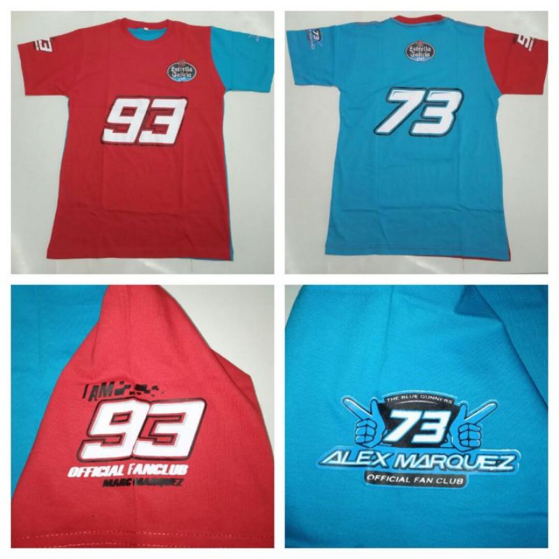 kaos motogp marquez brothers honda hrc