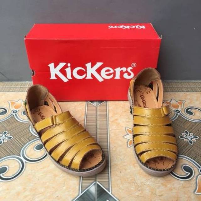 Sepatu Casual Wanita Kickers Original Leather
