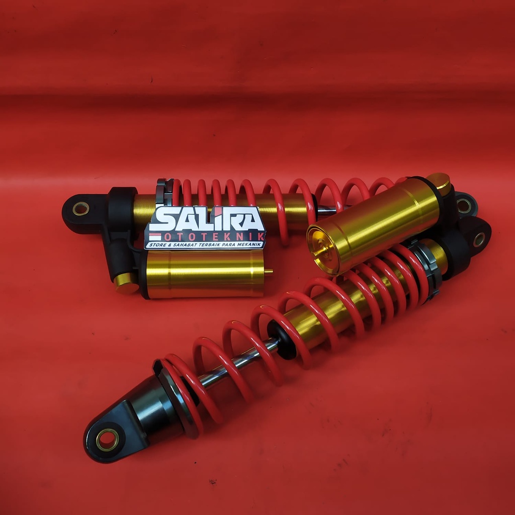 Skok Shock Sok Shockbreaker Belakang Blk Tabung Atas Daytona Racing Evo 360mm Merah