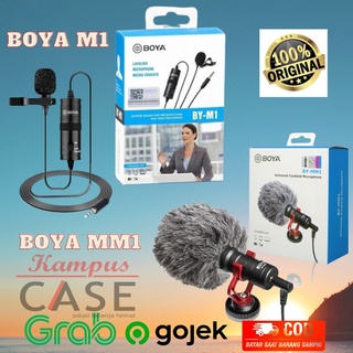 Boya BY-MM1 Cardiodid Microphone Shotgun For Camera, Video, Smartphone Vlog