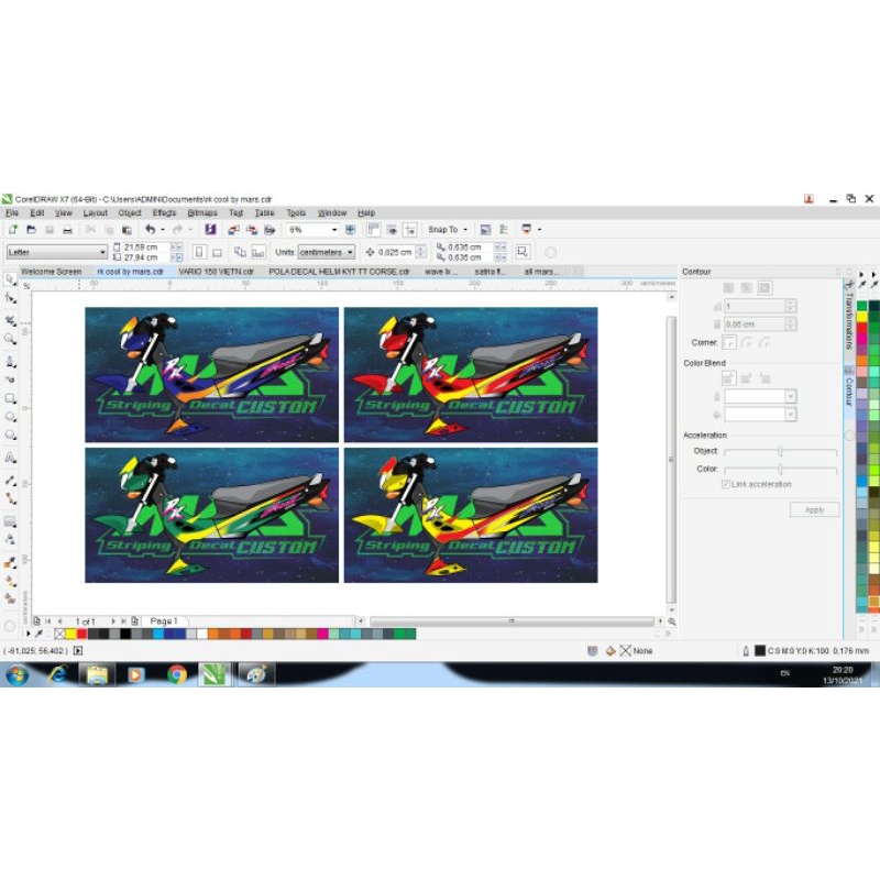 Striping Suzuki Rk Cool
