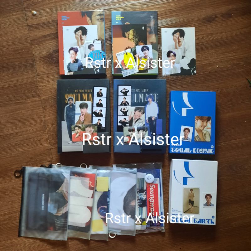 FANSITE SLOGAN PHOTOCARD / ALBUM / POLAROID / POSTCARD: FAME HAN SEUNGWOO / EQUAL / WOODZ / CHO SEUN