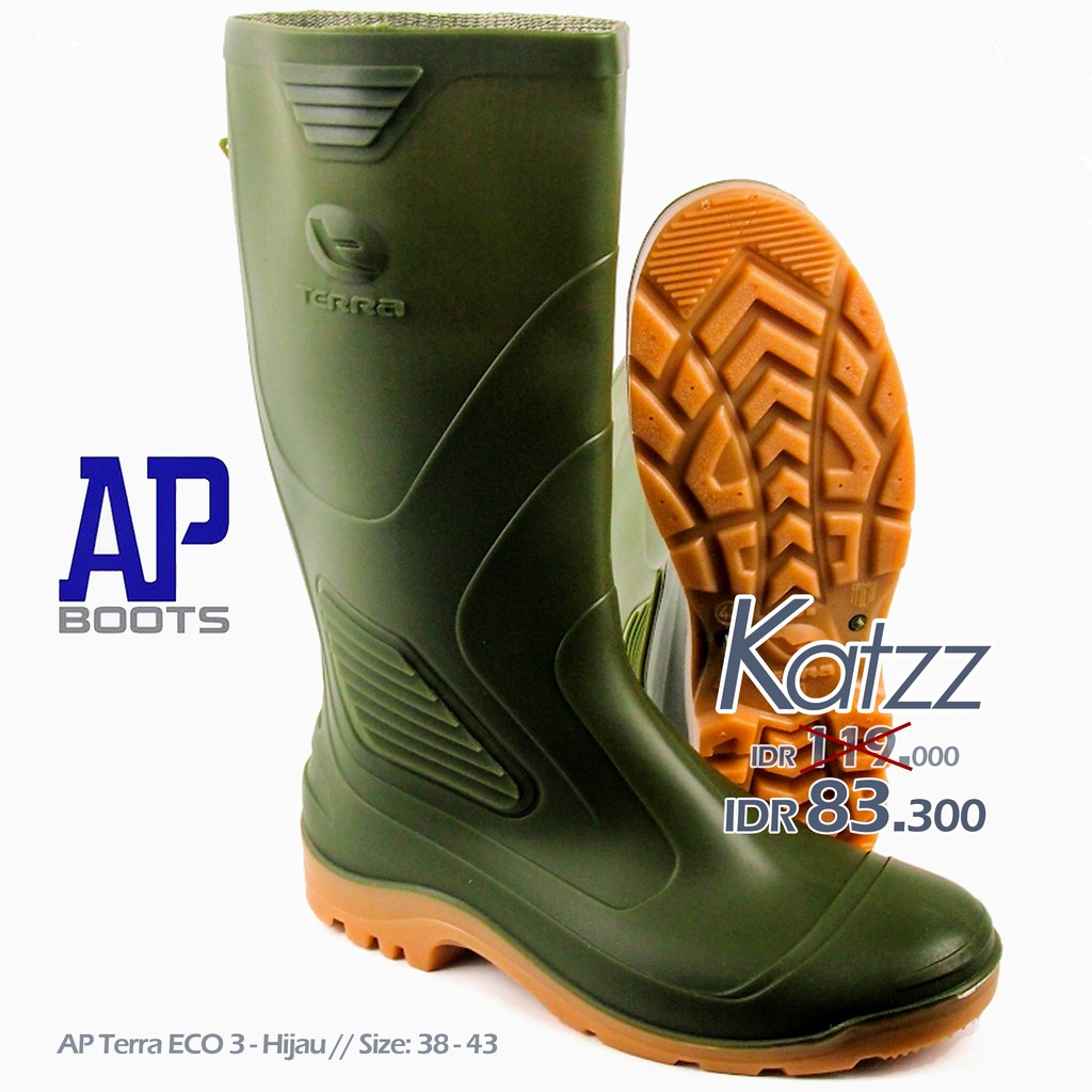AP Boots TERRA ECO 3 Boot Tinggi Ekonomis Berkualitas. Sepatu Boot AP Tinggi termurah dari AP Boot