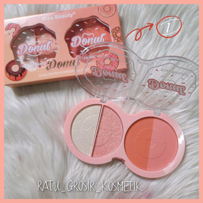 [ECER]HIGHLIGHTER &amp; BLUSHER CAT CLAW KISS BEAUTY NO.83103/HIGHLIGHTER &amp; BLUSHER DONUT KISS BEAUTY NO.83108