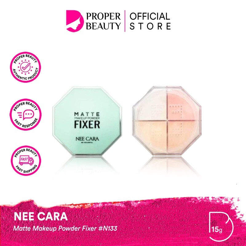 NEE CARA Matte Makeup Powder Fixer #N133 Thailand / Loose / Bedak Tabur Wajah / Oil Control