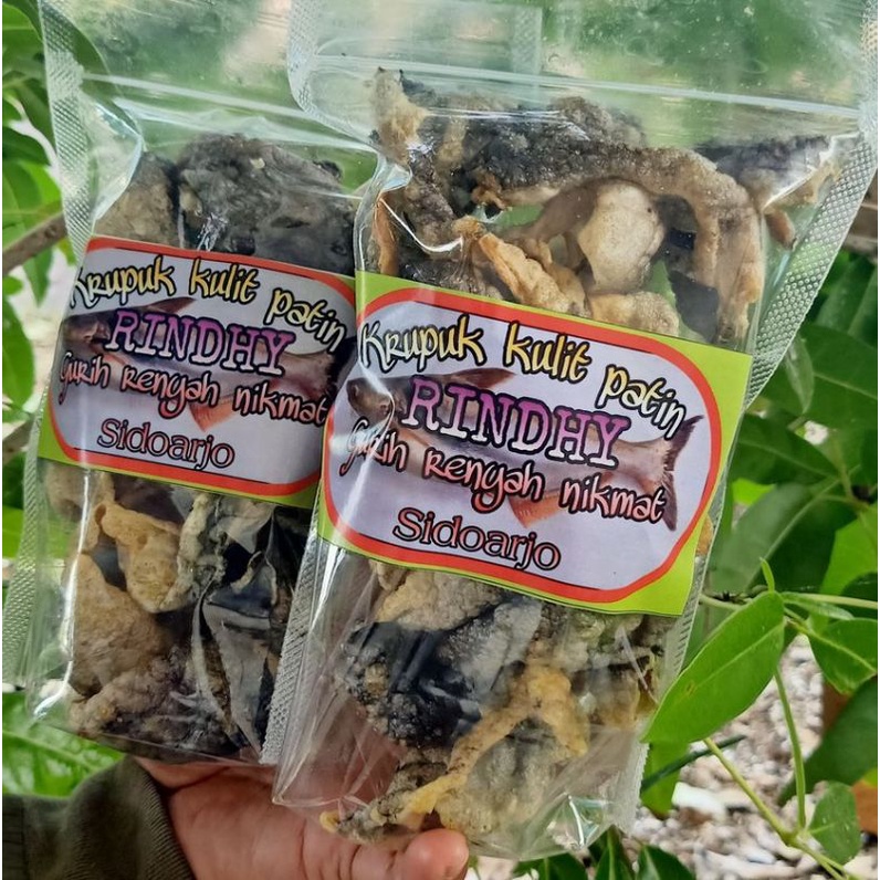 

krupuk Rambak kulit ikan patin