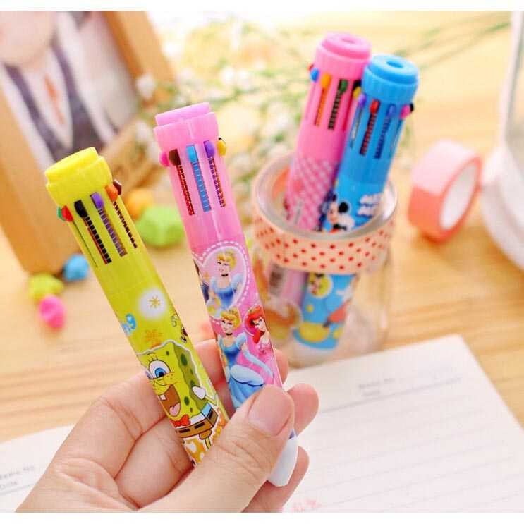 Best Seller ! Pena Ballpoint Multi Warna 10 in 1