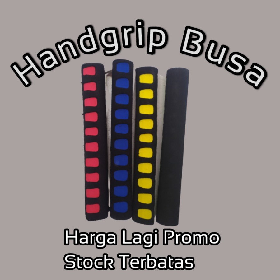 Busa Stang Motor Handgrip Spon Balap Spon Sepeda Bicycle Busa Empuk Tebal Stang Sepeda Motor Dll promo discount