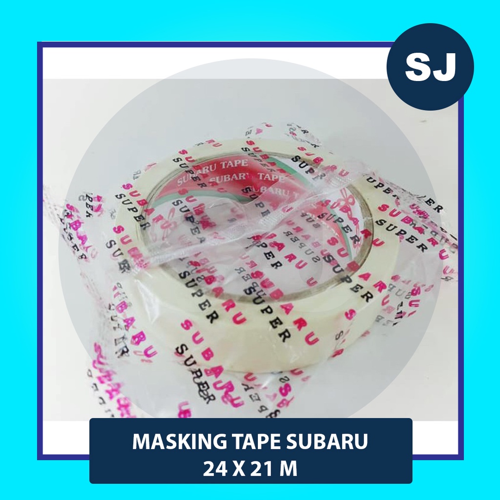

Masking Tape "SUBARU" 24 X 21 M