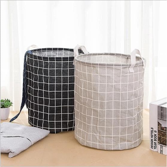 KERANJANG KAIN LIPAT MULTIFUNGSI / KERANJANG CUCIAN BAJU KOTOR / LAUNDRY BASKET / STORAGE