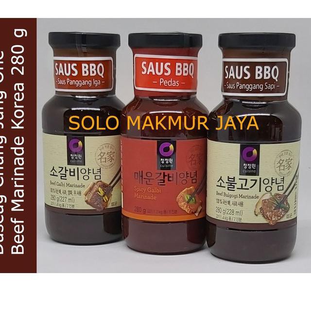 

NEW YEAR SALE!! Daesang Chung Jung One Beef Marinade Bulgogi Galbi Korea 280 g