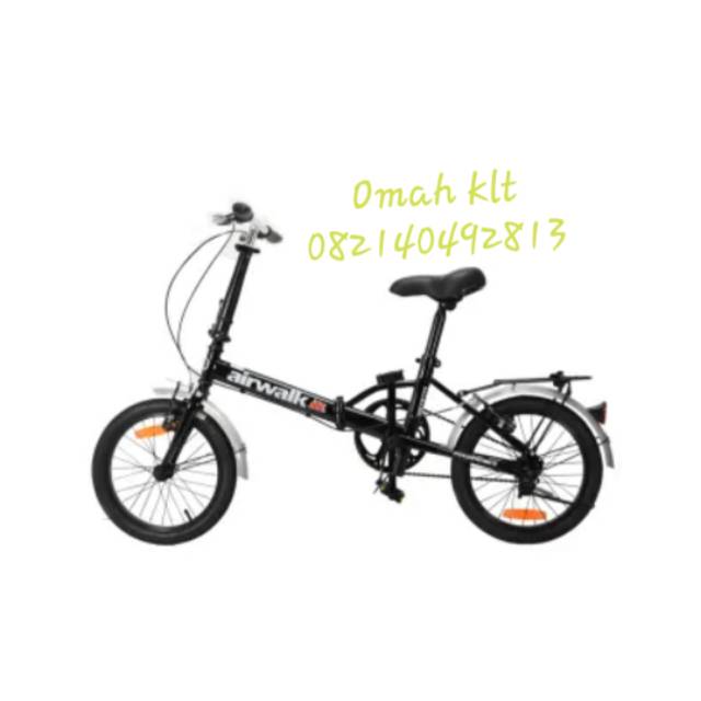 sepeda lipat airwalk jedi 20inc