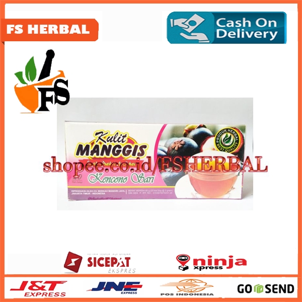 

Teh Celup Kulit Manggis Original Kencono Sari 20 Kantong Antioksidan