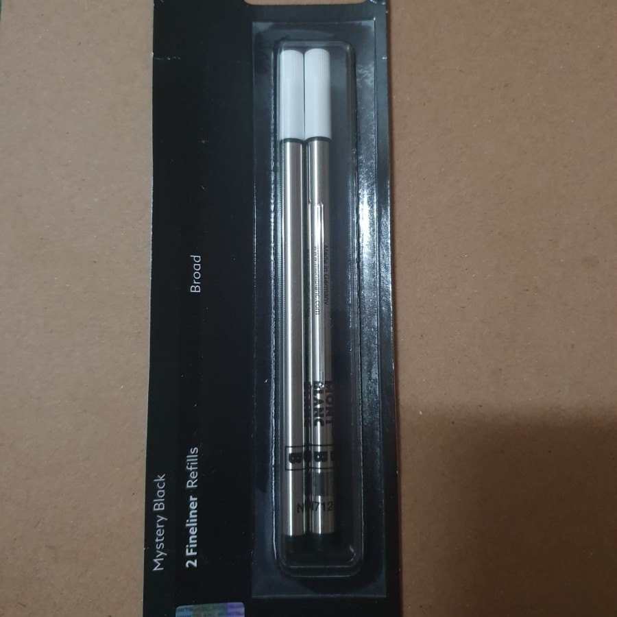 

PS-Refill Fineliner MontBlanc (B) Mystery Black / Pacific Blue