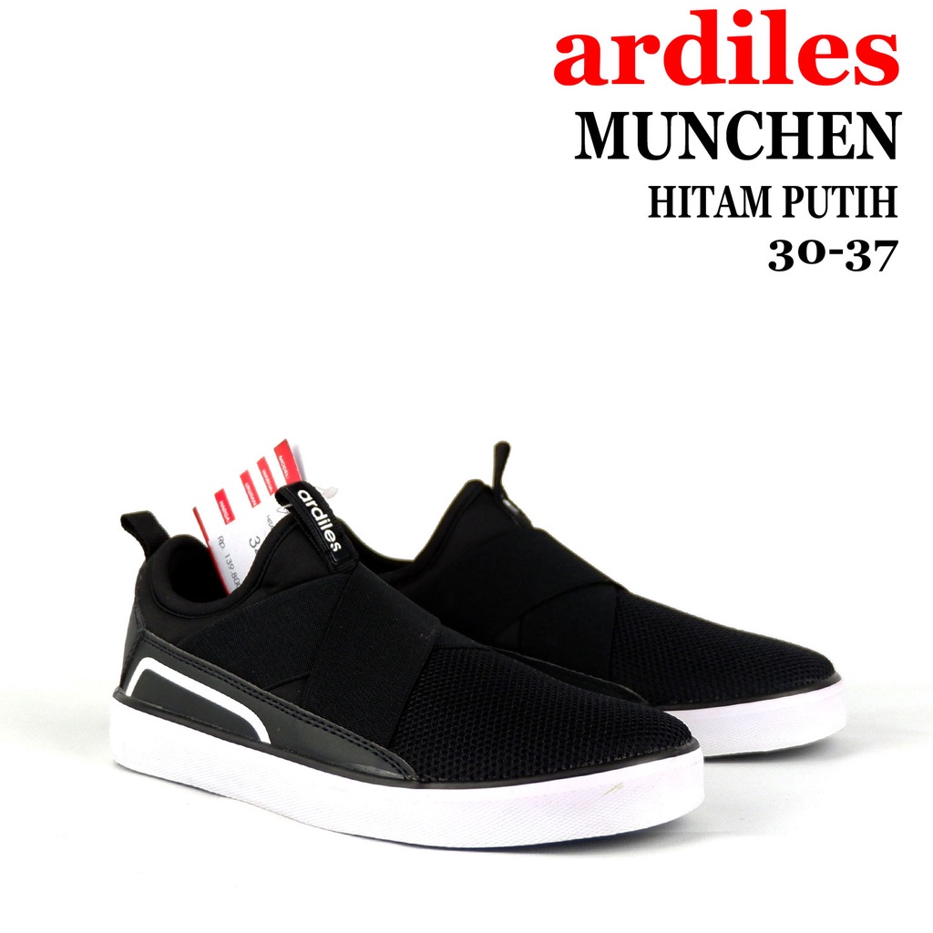 Sepatu Sekolah Anak ARDILES - MUNCHEN - BOBBAJO - TAGANO - Size 30-37 - Sepatu Sneakers Anak - Sepat