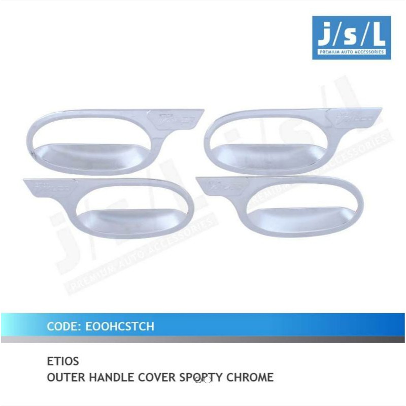 cover outer Etios sporty chrome jsl