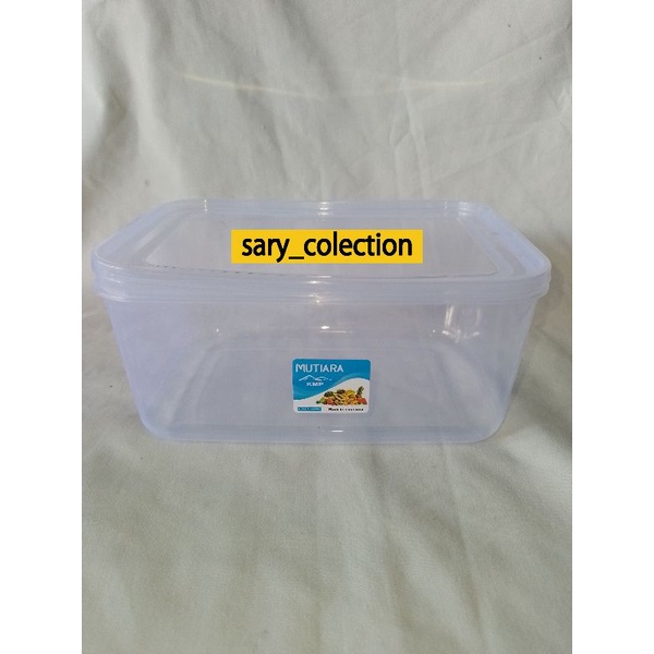 Food Box Bening Transparant KMP MUTIARA 1800 ml