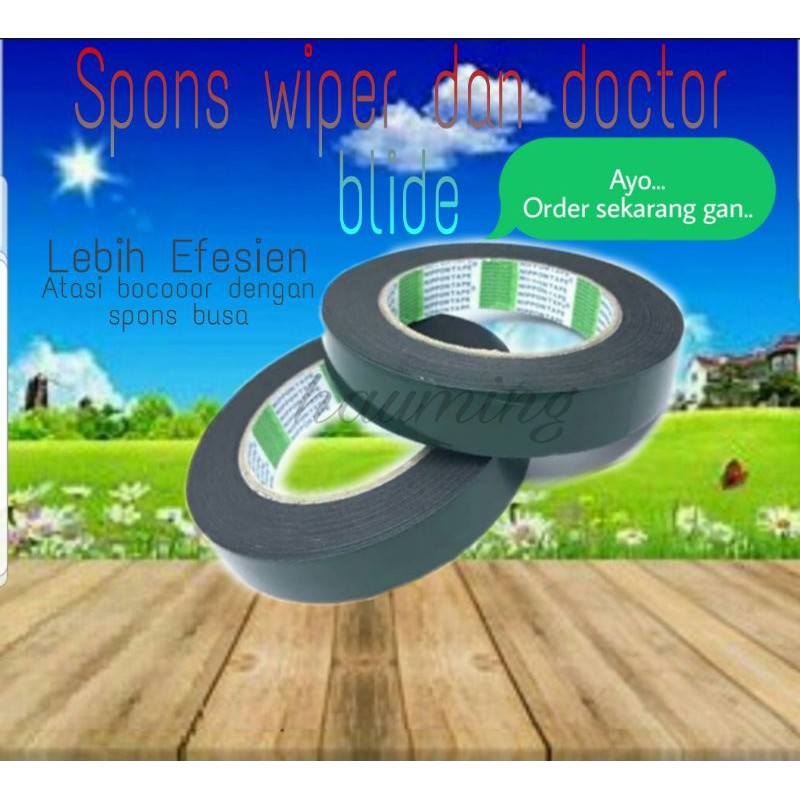 Spons busa wiper blide dan Doctor Blide