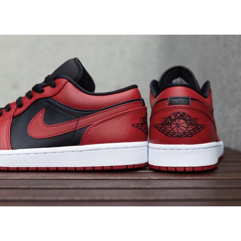 jordan 1 low varsity red black
