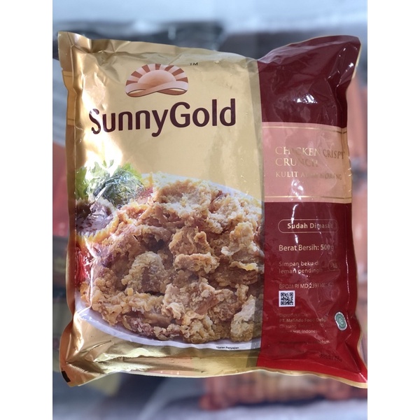 

SunnyGold Crispy Crunch / Sunny Gold Kulit Ayam 500gr