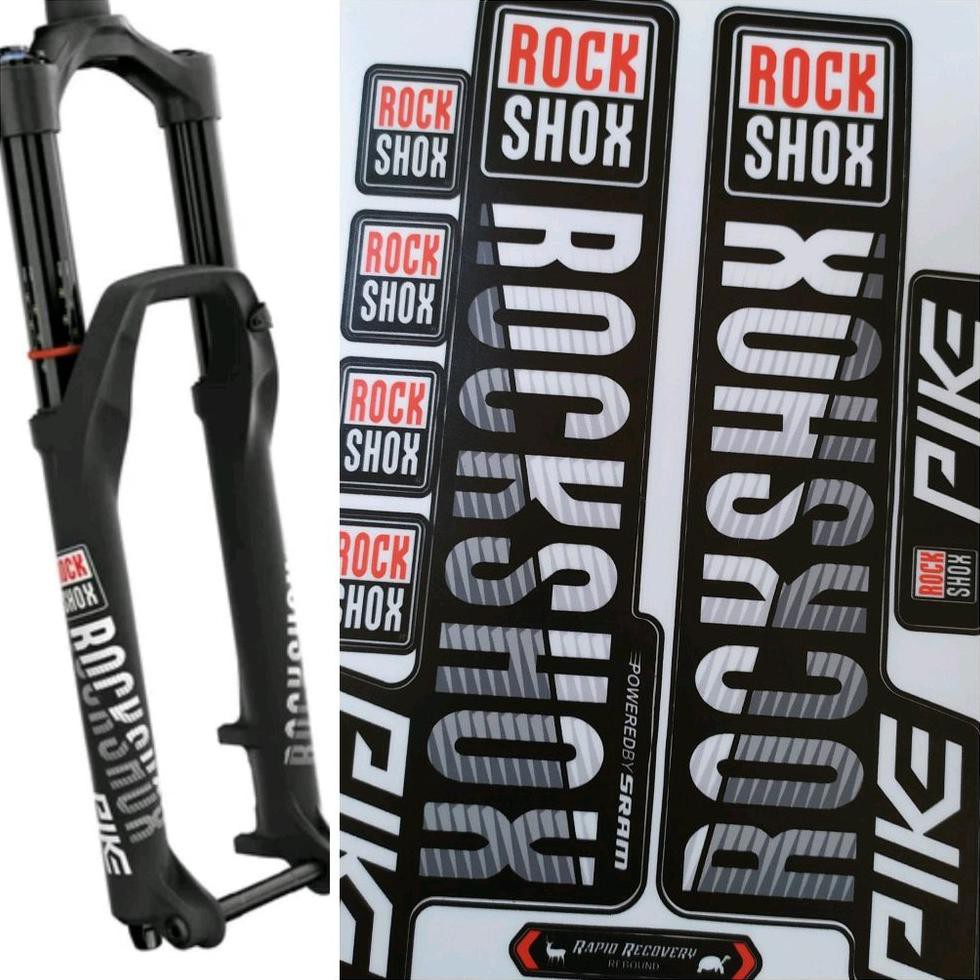 Decal sticker fork stiker pelindung fork fork guard
