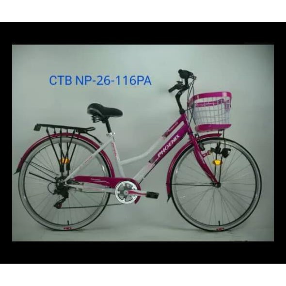 New List Sepeda Mini City Bike Phoenix 26" Inchi Bukan Bmx Murah Keren Best Seller