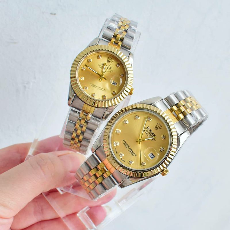 Jam Couple Rolex - Ada tanggal ( bisa beli satuan)