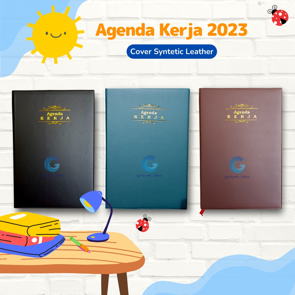 

Buku Agenda Kerja Tahun 2023 Aneka Warna Cover
