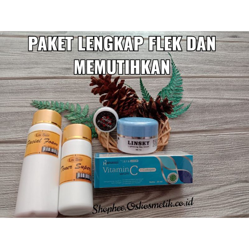 SEPAKET LINSKY BIRU ORIGINAL 100%